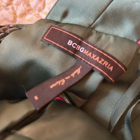 BCBGMaxAzria Purple and Black Women's Top - Picture 3 of 4